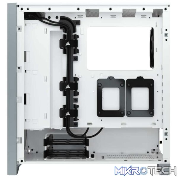Corsair Carbide series 4000D all White ATX Chassis with Tempered glass side panel - Image 4